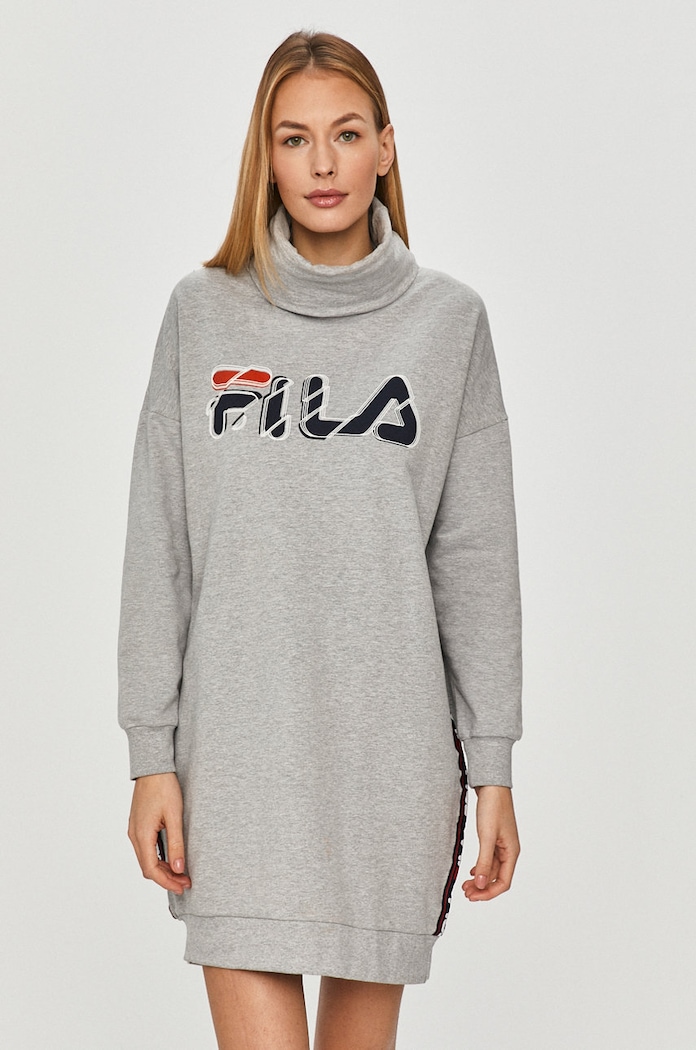 Fila - Bluza pijama camasa de noapte gri FPW4027