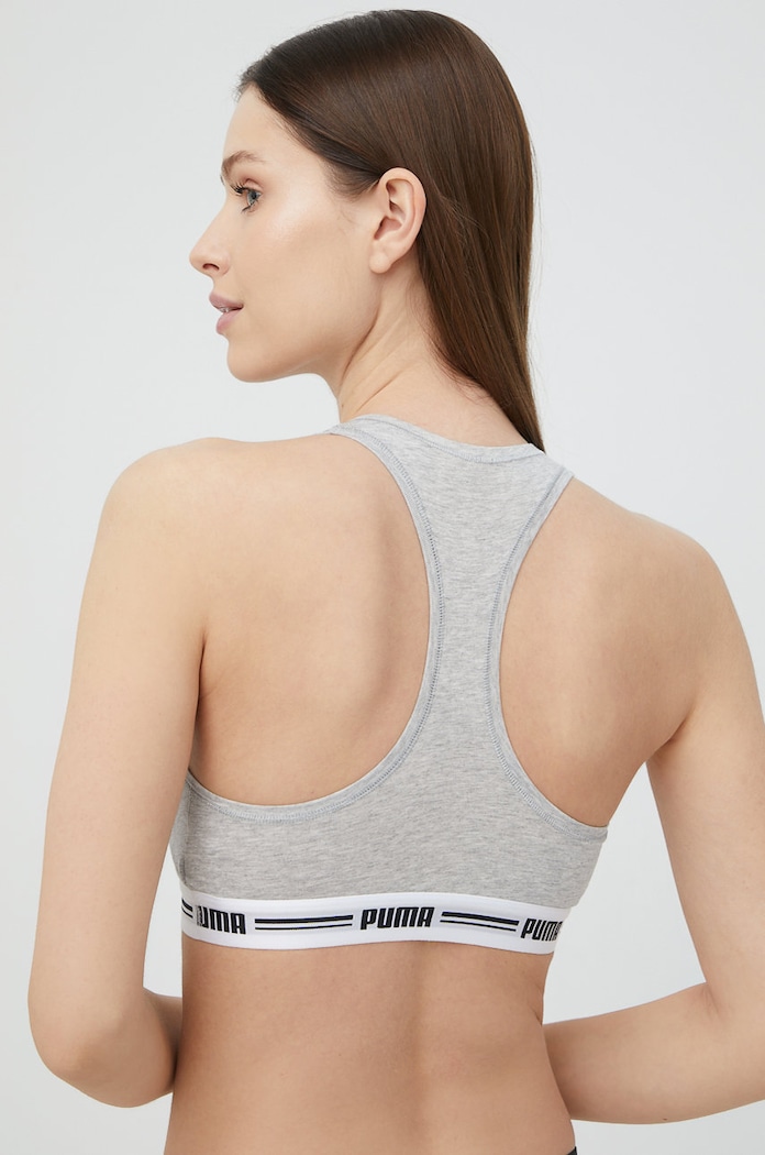 Podprsenka Puma 907862 907862 sivá SS24