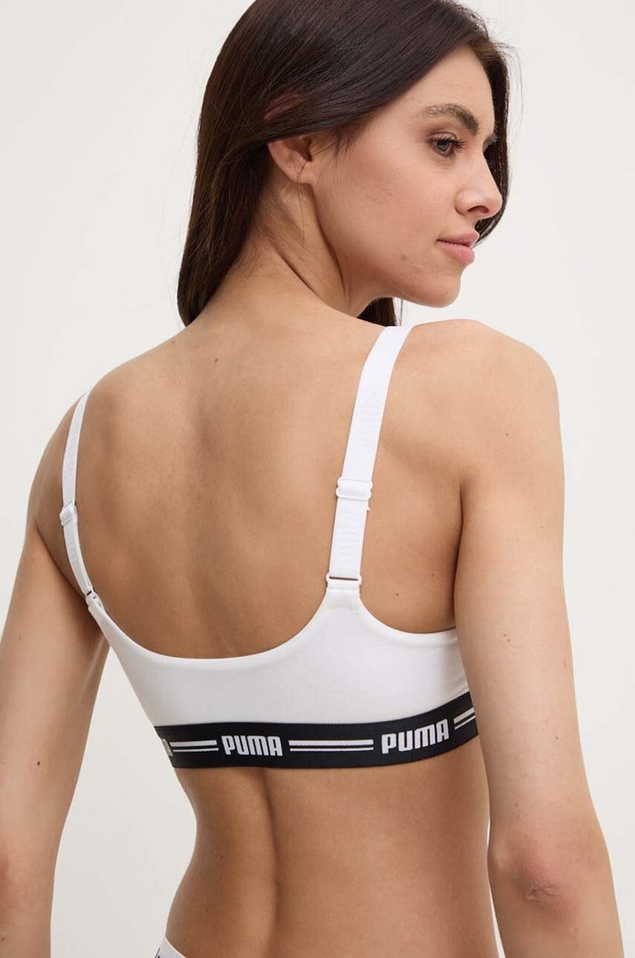 Дрехи Спортен сутиен Puma 907863 бял