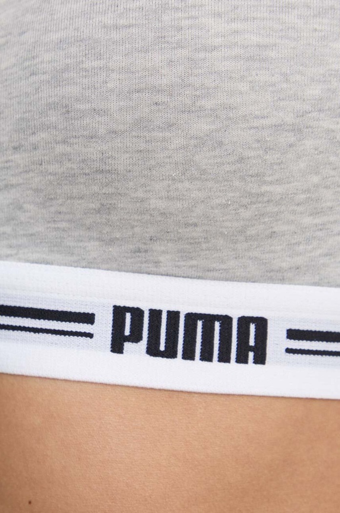 Športová podprsenka Puma sivá 907863