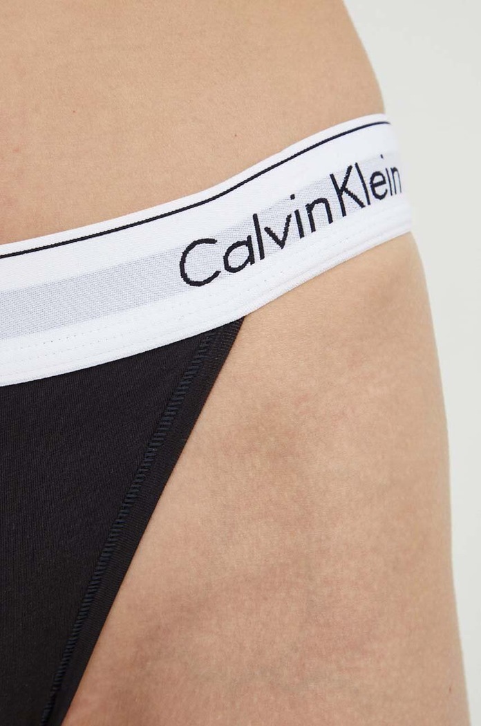 Kalhotky brazilky Calvin Klein Underwear černá 000QF4977A