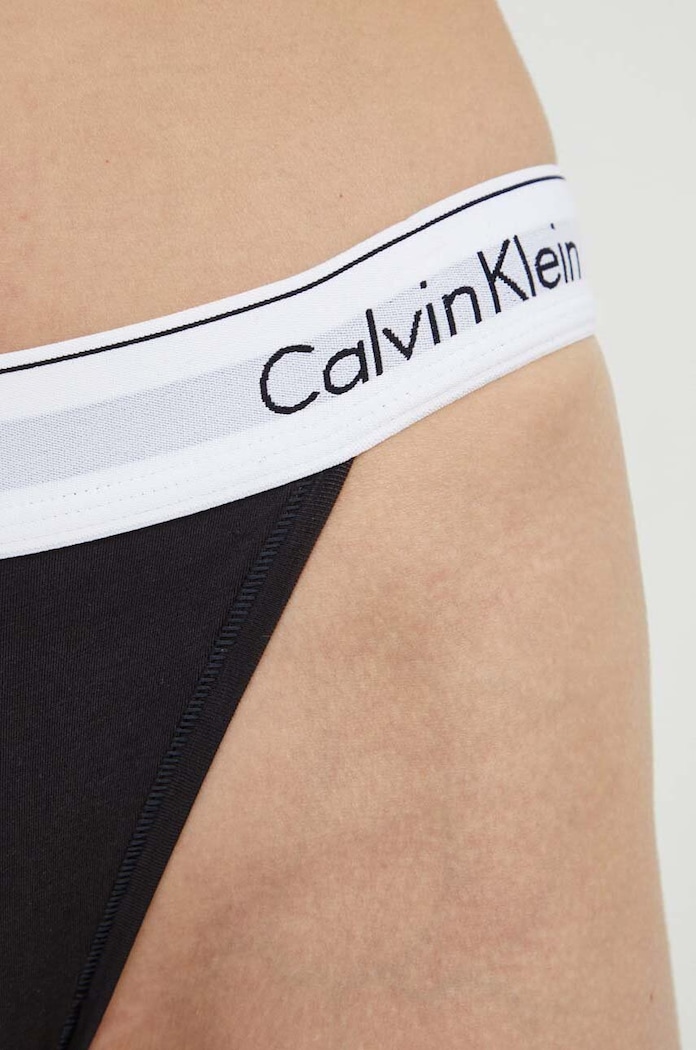 Kalhotky brazilky Calvin Klein Underwear černá 000QF4977A
