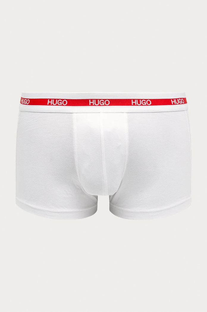 Hugo - Boxerky (2-pack) pletenina bílá 50402260