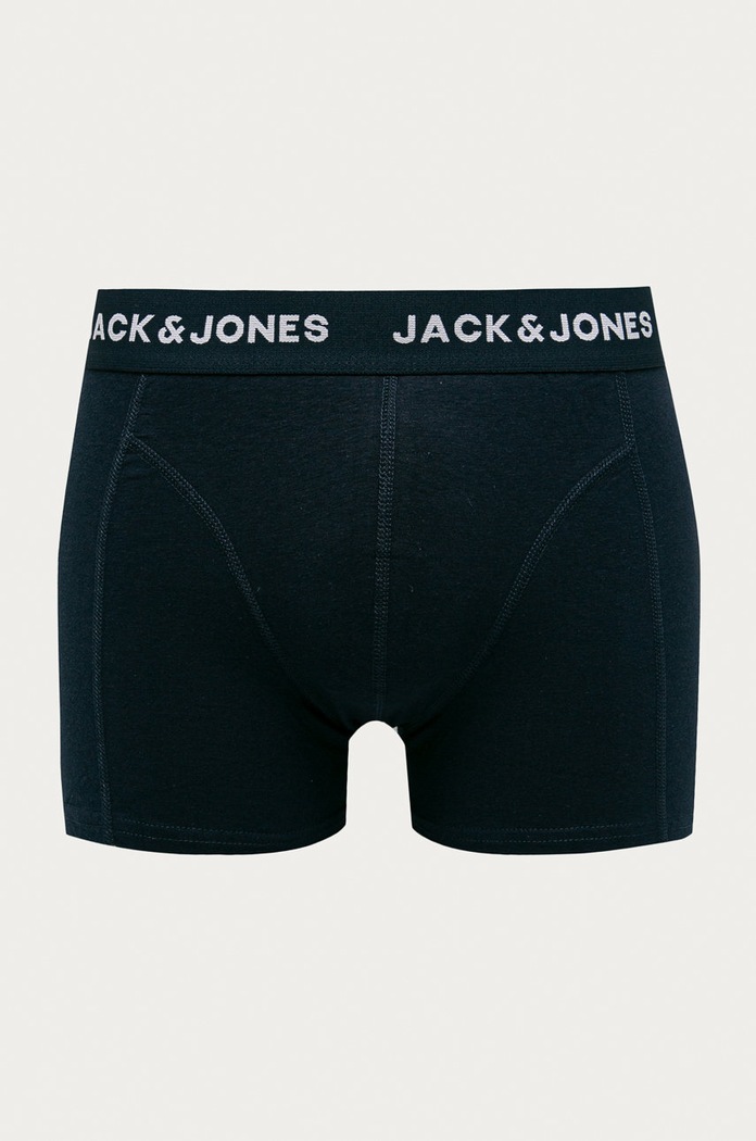 Jack & Jones - Bokserki (3-pack) dzianina granatowy 12171946
