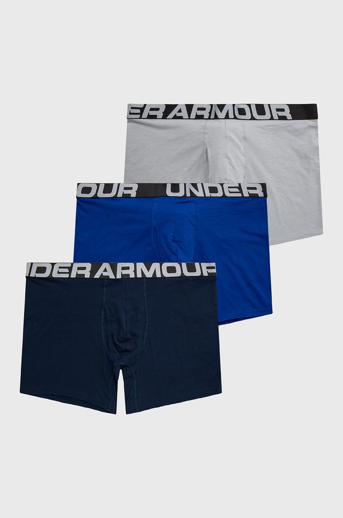 Under Armour - Боксерки (3 чифта) 1363617 трикотаж тъмносин 1363617