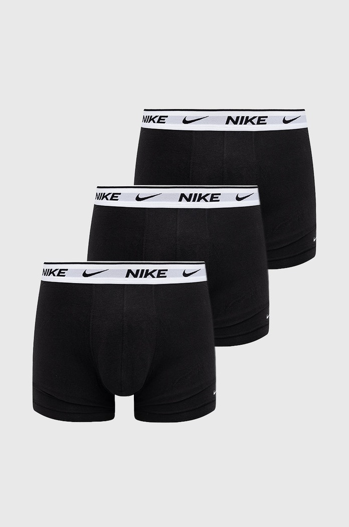 Boxerky Nike (3-pak) potlač čierna KE1007