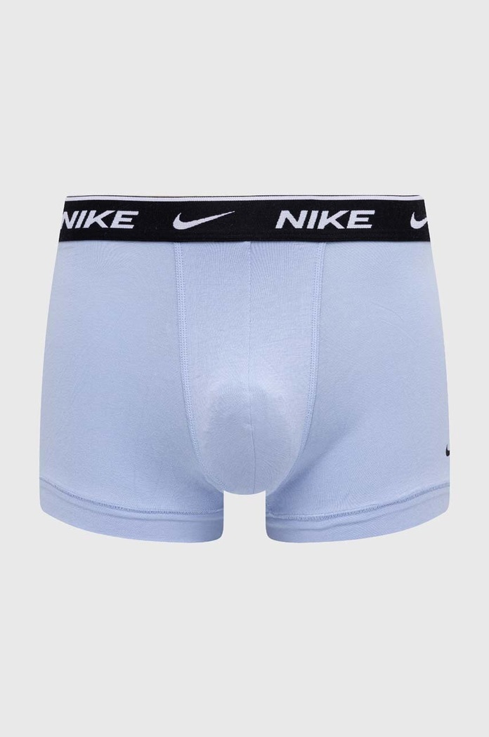 Nike облягаючі боксери чоловічі бавовняні з еластаном 3 шт. KE1008 блакитний AA00