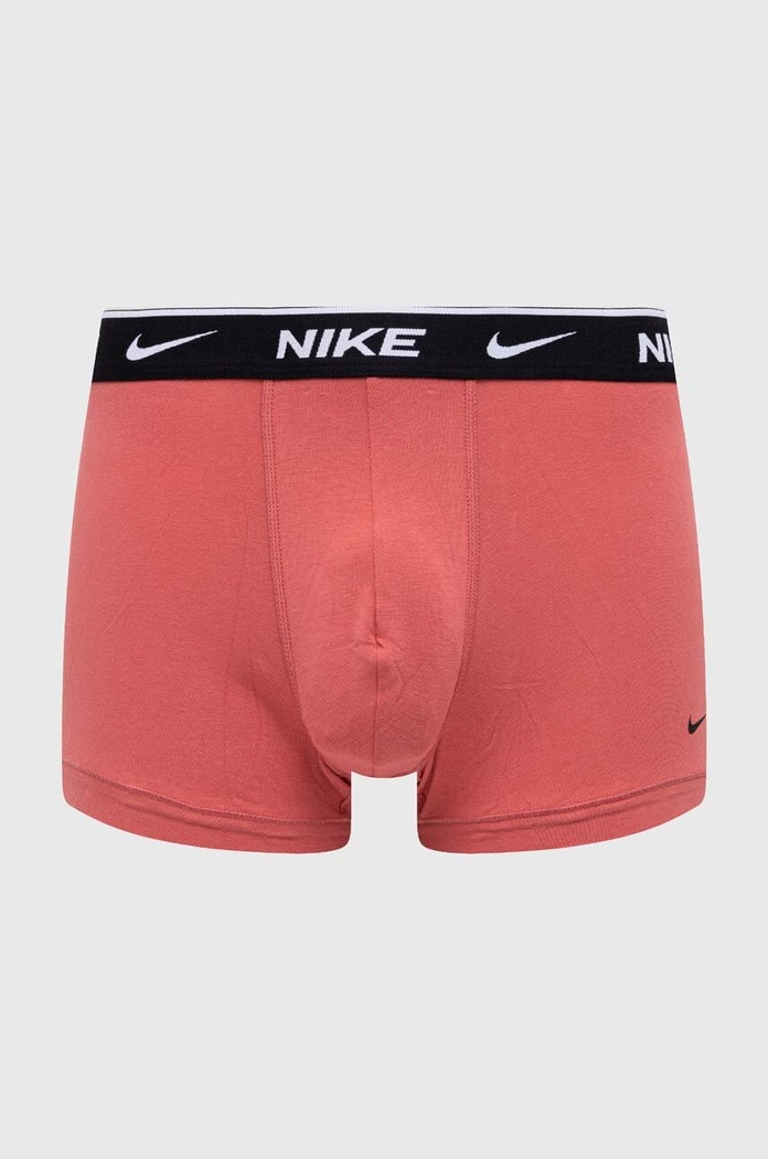 Одяг Nike облягаючі боксери чоловічі бавовняні з еластаном 3 шт. KE1008 блакитний
