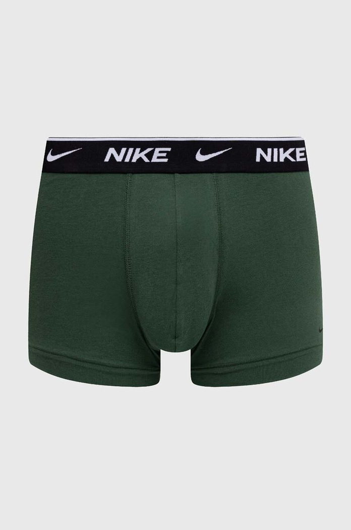 Nike bokserki dopasowane męskie bawełniane z elastanem 3-pack pomarańczowy KE1008