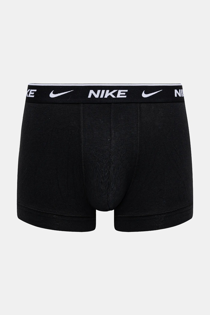 Nike εφαρμοστά μποξεράκια ανδρικά βαμβάκι με ελαστάν 3-pack KE1008 σκούρο μπλε AA00