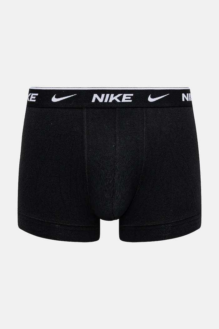 Nike εφαρμοστά μποξεράκια ανδρικά βαμβάκι με ελαστάν 3-pack KE1008 σκούρο μπλε AA00