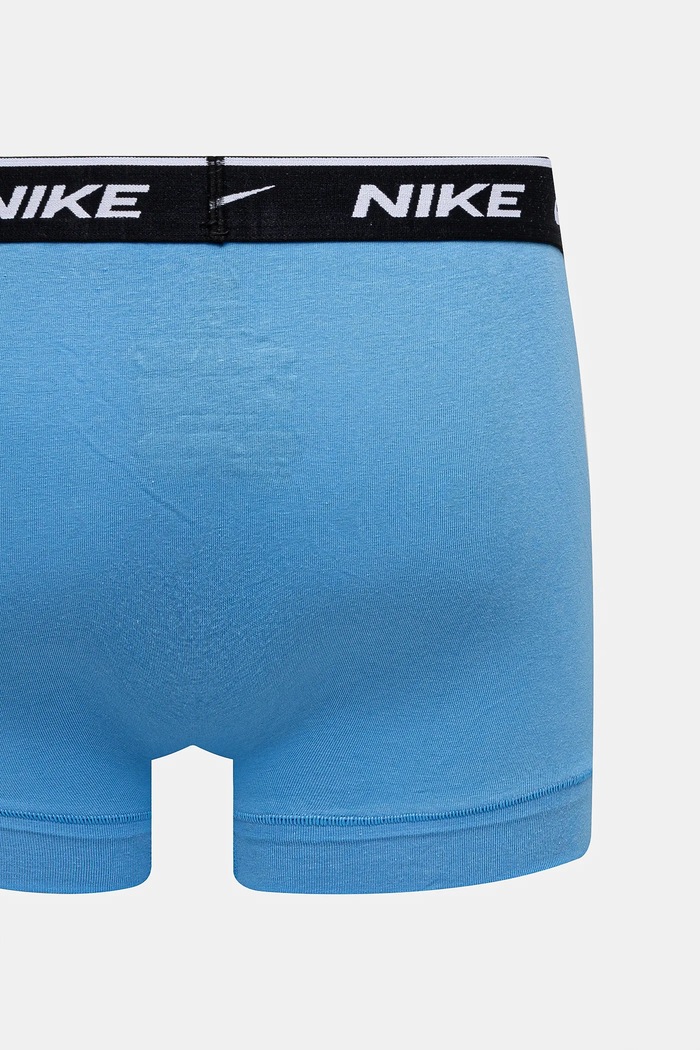 Nike εφαρμοστά μποξεράκια ανδρικά βαμβάκι με ελαστάν 3-pack KE1008 γκρί