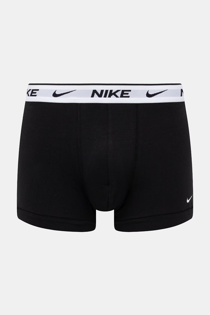 Nike εφαρμοστά μποξεράκια ανδρικά βαμβάκι με ελαστάν 3-pack KE1008 μαύρο AA00