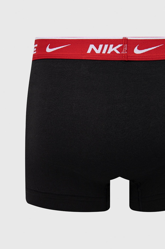 Nike přiléhavé boxerky pánské bavlněné s elastanem 3-pack KE1008 bílá