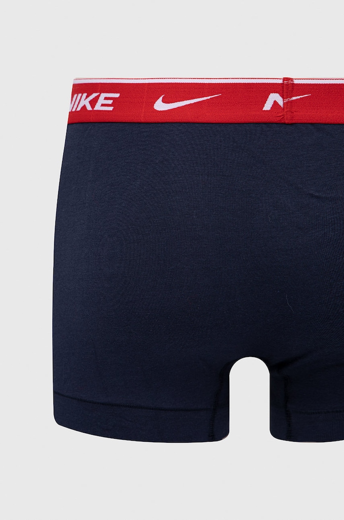 Odzież Nike bokserki dopasowane męskie bawełniane z elastanem 3-pack KE1008 czerwony
