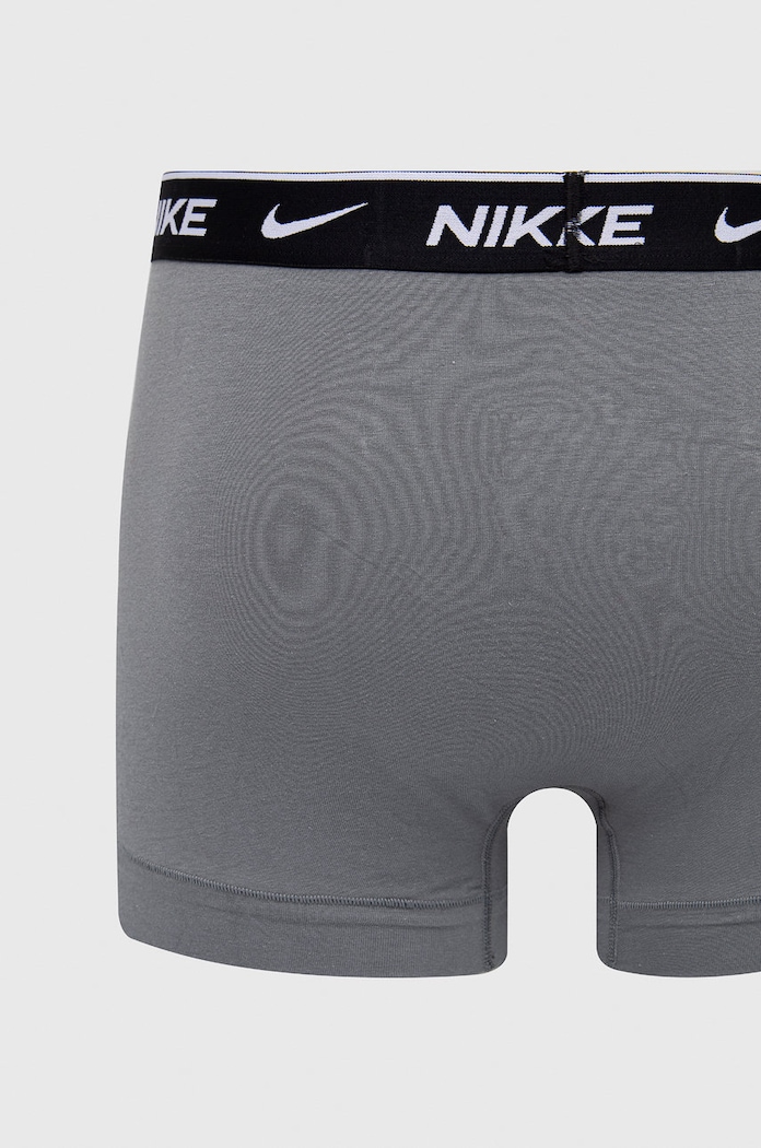 Nike bokserki dopasowane męskie bawełniane z elastanem 3-pack czerwony KE1008