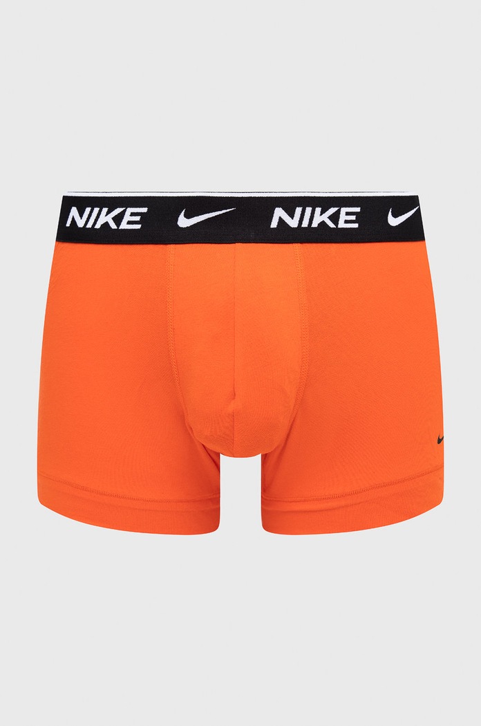 Oblečenie Nike priliehavé boxerky pánske bavlnené s elastanom 3-pak KE1008 fialová
