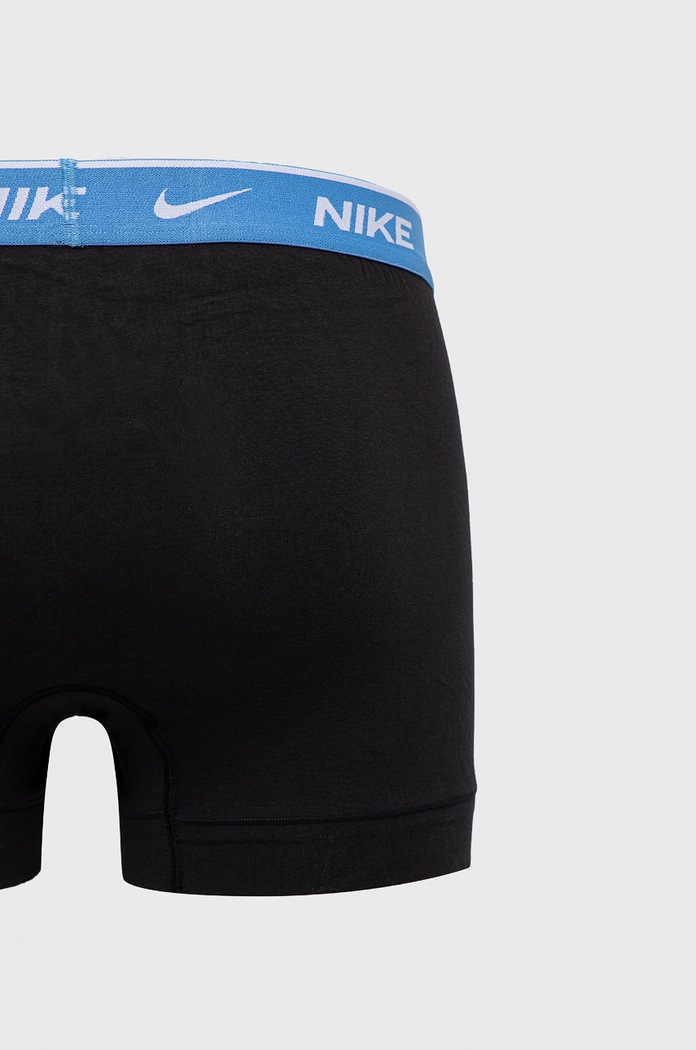 Nike priliehavé boxerky pánske bavlnené s elastanom 3-pak KE1008 čierna
