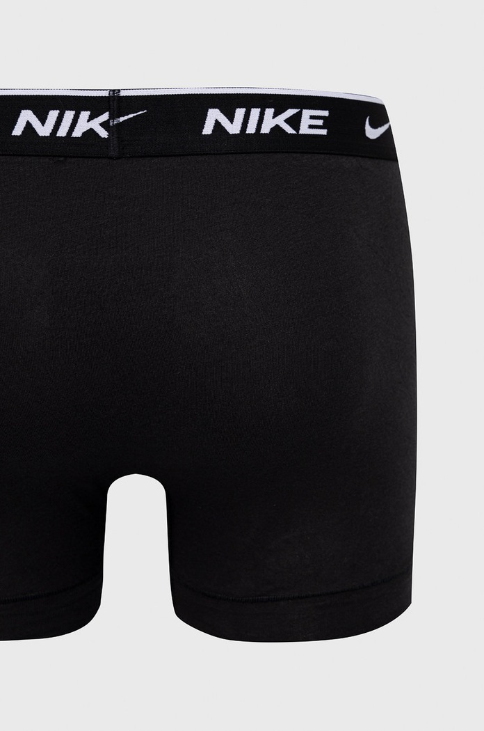 Nike priliehavé boxerky pánske bavlnené s elastanom 3-pak KE1008 čierna