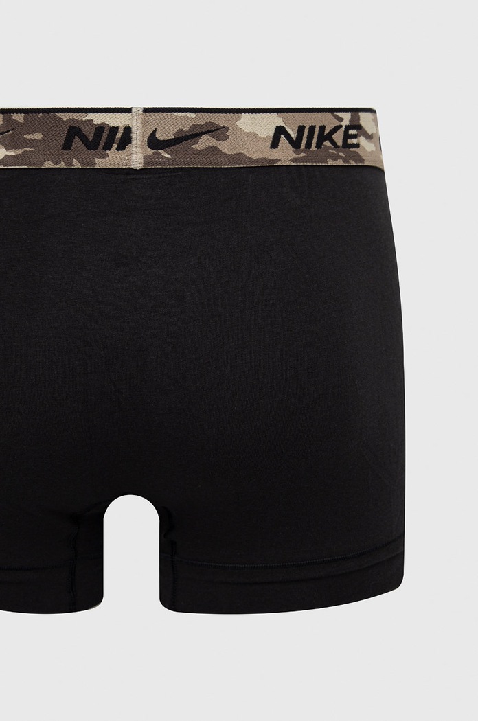 Nike Přiléhavé boxerky pánské bavlněné s elastanem 3-pack KE1008 černá AA00