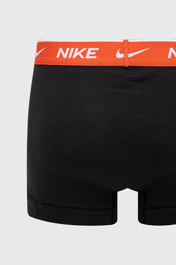 Nike priliehavé boxerky pánske bavlnené s elastanom 3-pak KE1008 čierna