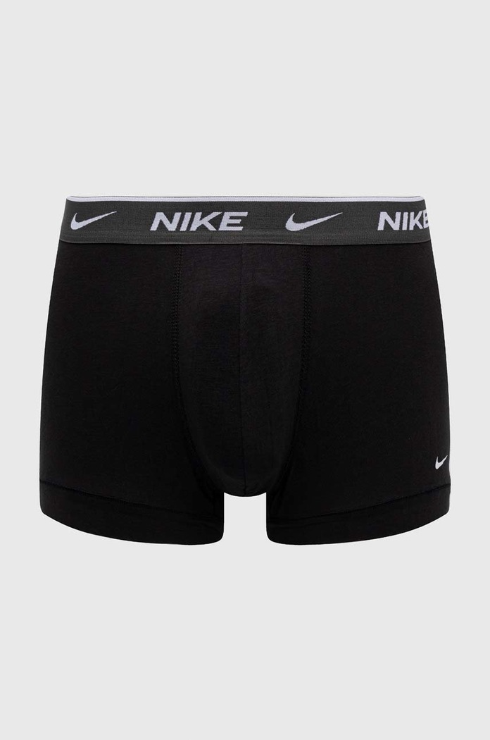 Nike bokserki dopasowane męskie bawełniane z elastanem 3-pack KE1008 czarny AA00