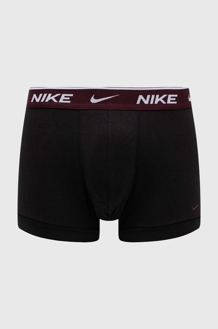 Odzież Nike bokserki dopasowane męskie bawełniane z elastanem 3-pack KE1008 czarny