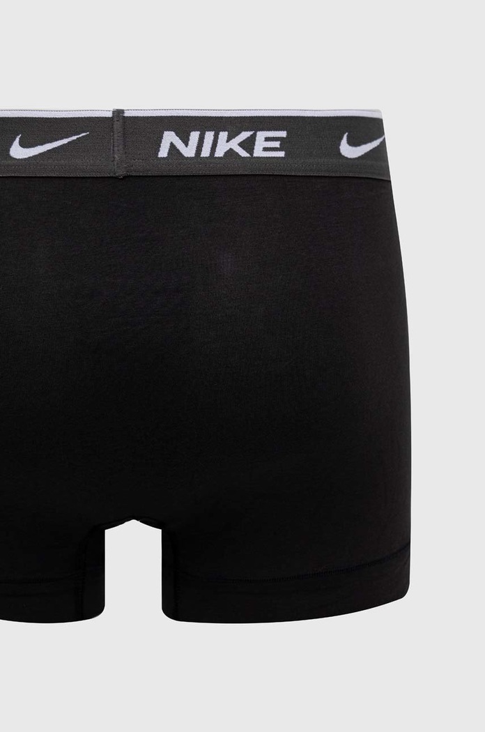 Nike bokserki dopasowane męskie bawełniane z elastanem 3-pack KE1008 czarny