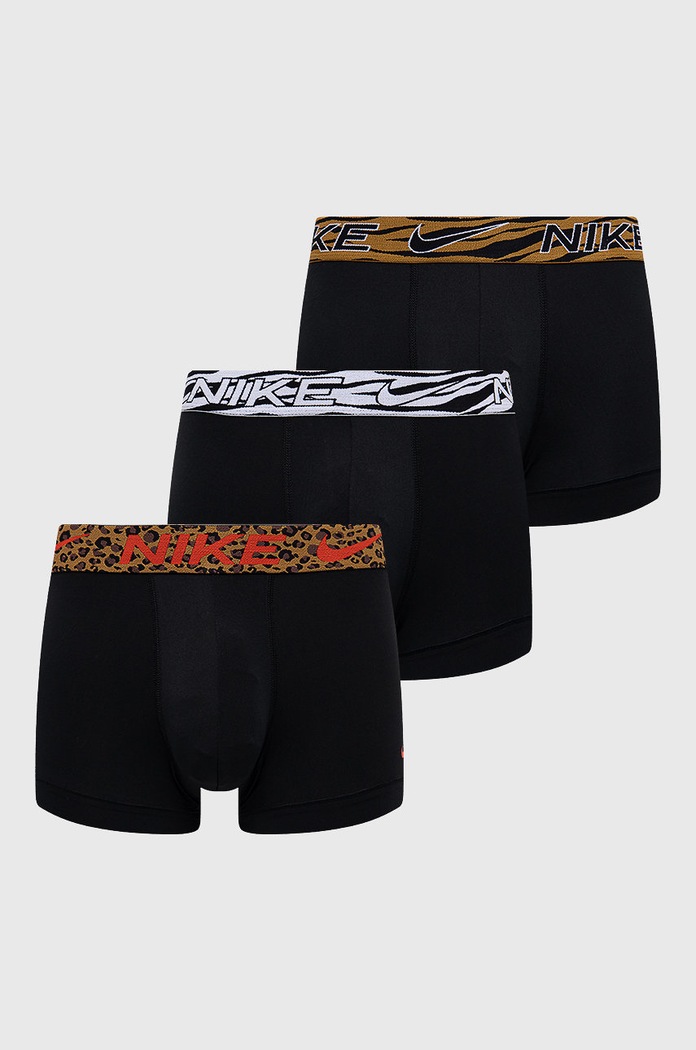 Nike - Bokserki (3-pack) dzianina czarny KE1014