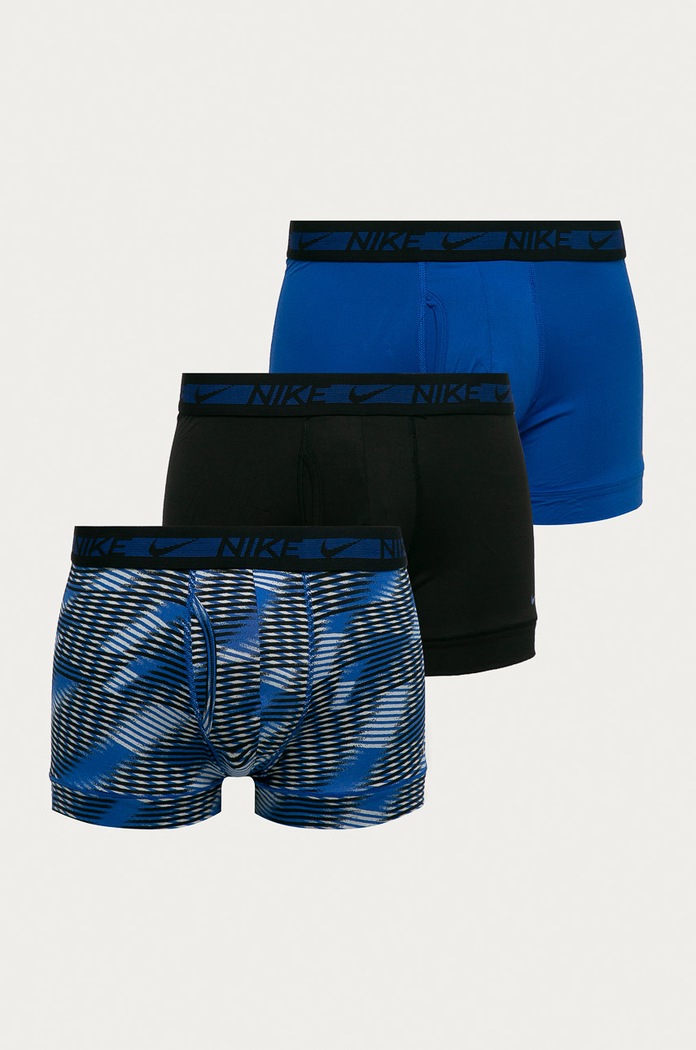 Nike bokserki (3-pack) dzianina niebieski KE1029