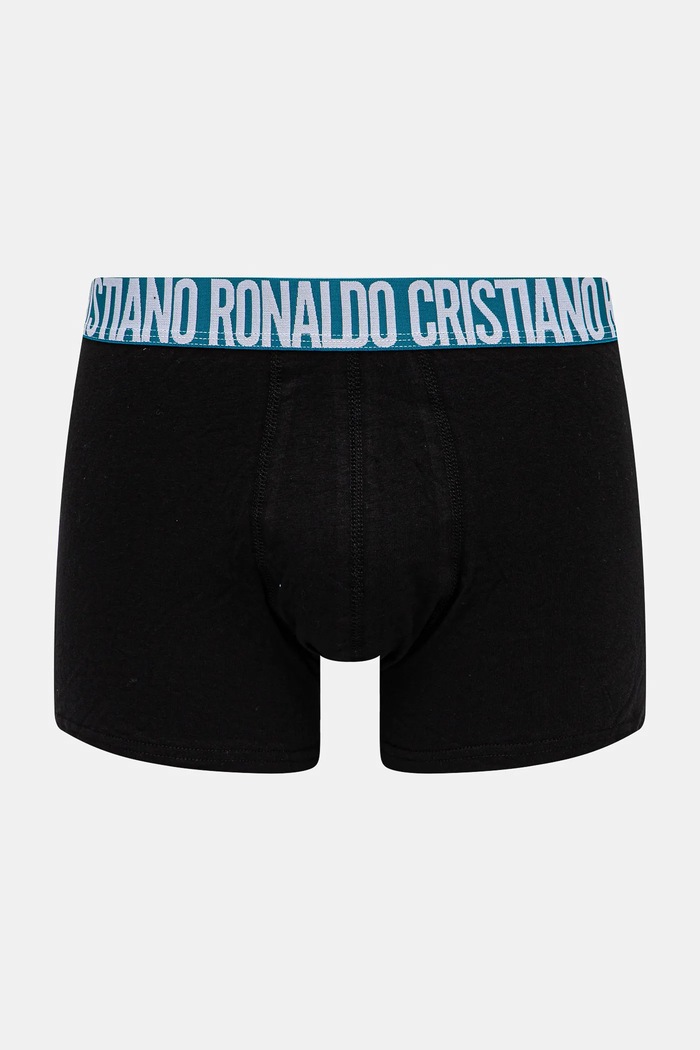 Oblečenie CR7 Cristiano Ronaldo - Boxerky (3-pak) 8100.49.672 čierna