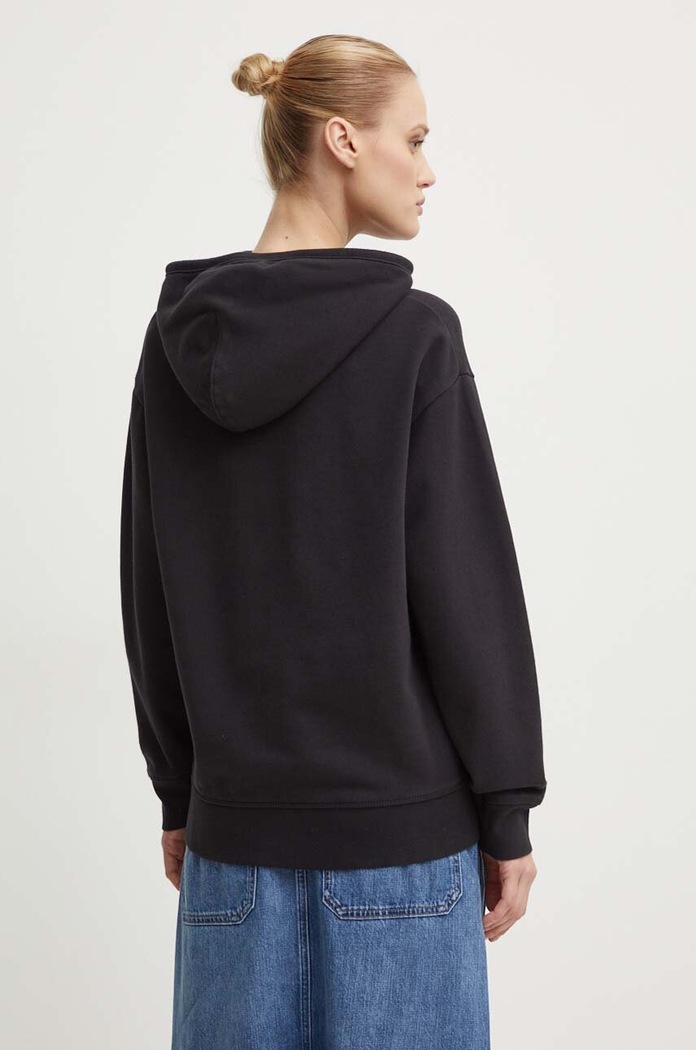 Ρούχα Levi's βαμβακερή μπλούζα 24693.0002 μαύρο
