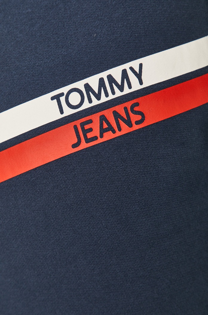 Tommy Jeans - Bluzka bawełniana DM0DM09505 DM0DM09505 granatowy