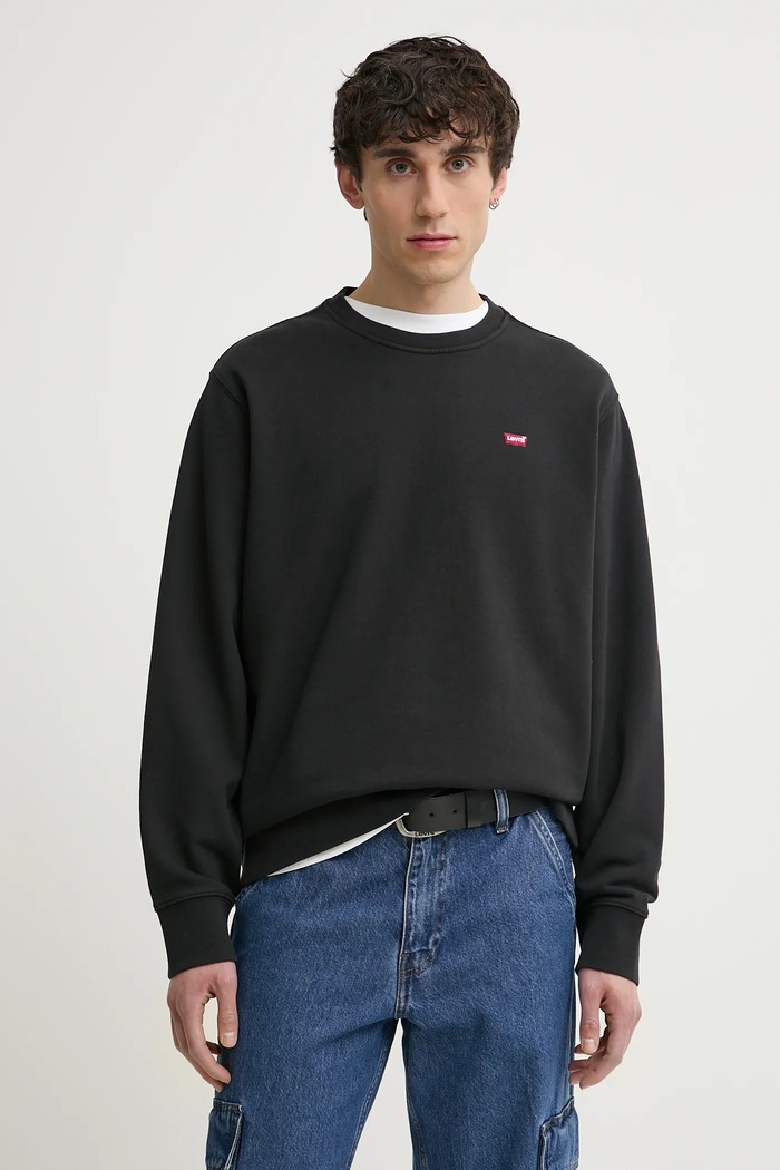 Levi's bluză uni negru 35909.0003