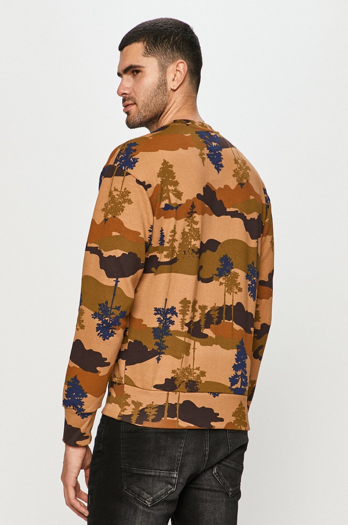 Дрехи Scotch & Soda - Суичър 158487 кафяв