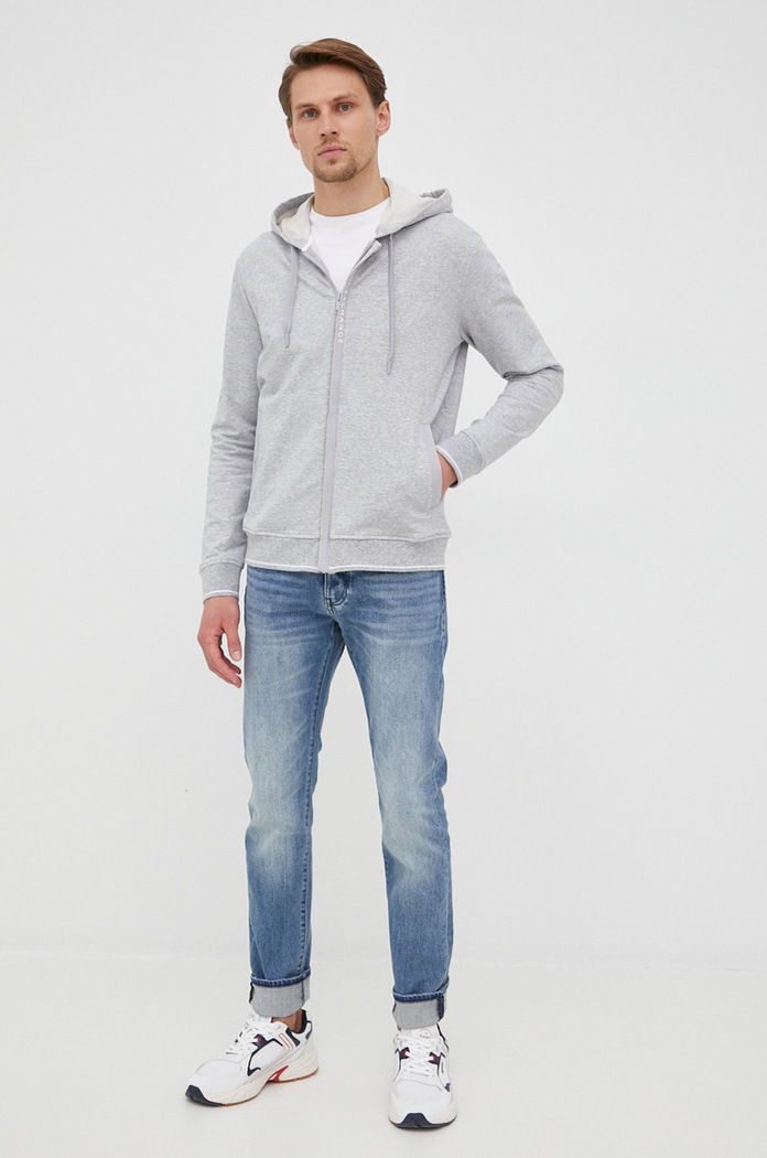 Armani Exchange Bluza 8NZM82.ZJH3Z gri AA00