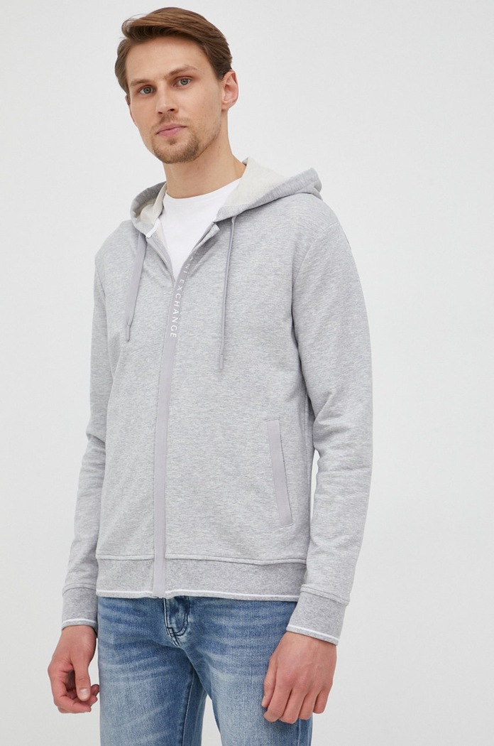 Armani Exchange Bluza gri 8NZM82.ZJH3Z
