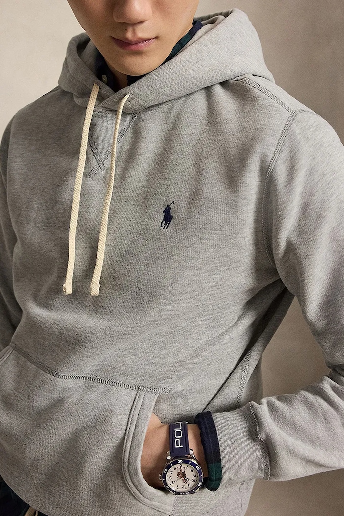 Polo Ralph Lauren felpa grigio 710766778006