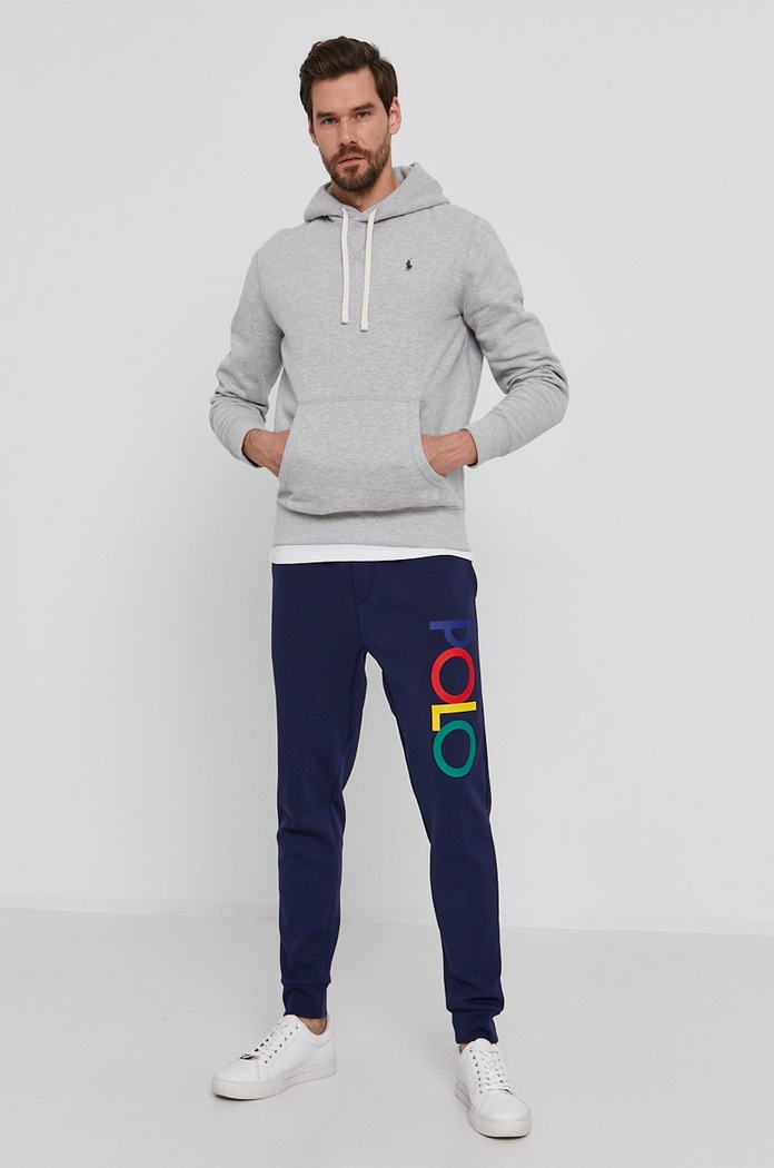Μπλούζα Polo Ralph Lauren 710766778006 γκρί AW21