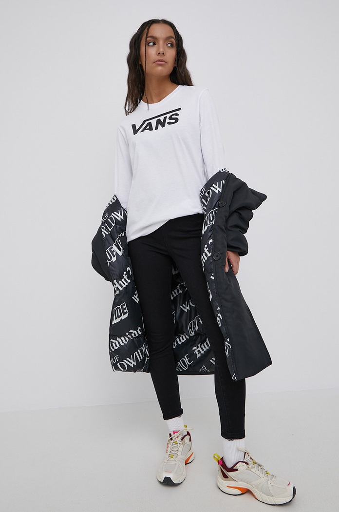 Vans - Hosszú ujjú VN0A47WNWHT1 fehér SS25