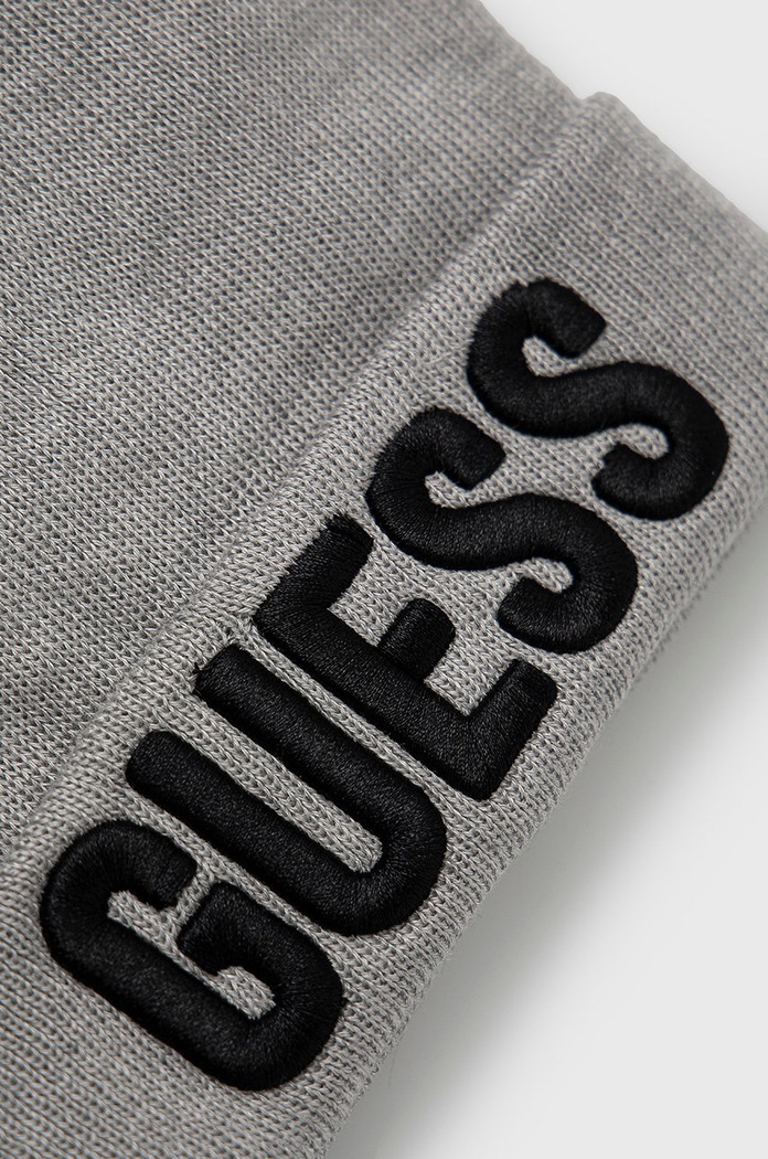 Guess Jeans - Czapka dziecięca L0BZ00.Z2QO0 szary AW21