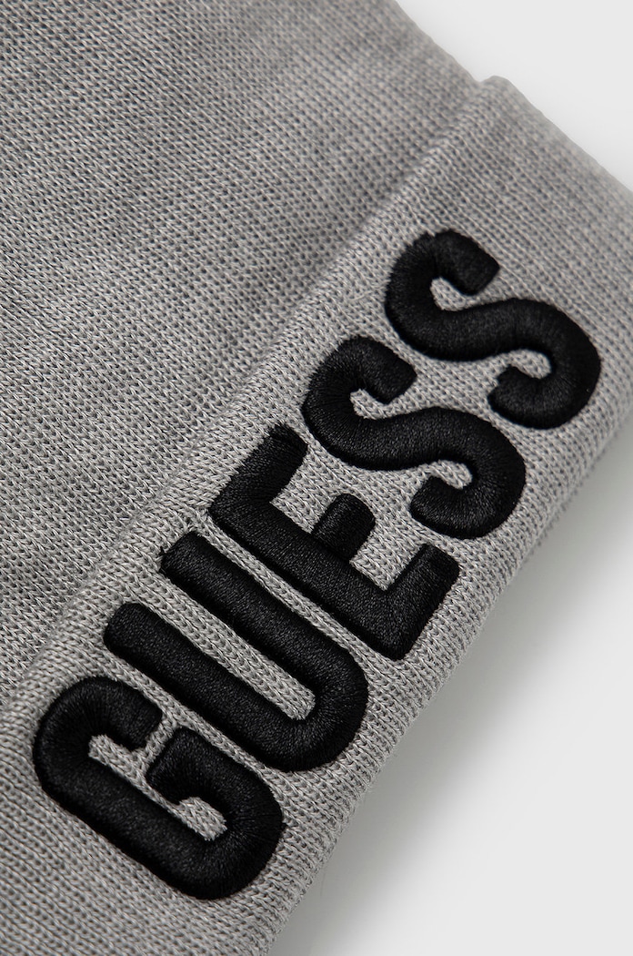 Guess Jeans - Czapka dziecięca L0BZ00.Z2QO0 szary AW21