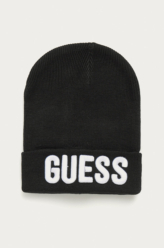 Guess Jeans - Gyerek sapka közepesen vastag fekete L0BZ00.Z2QO0