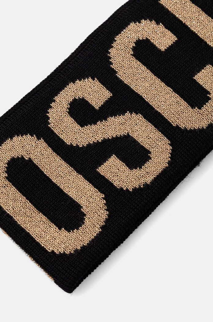 Moschino opaska wełniana M2338.65216 czarny AW25