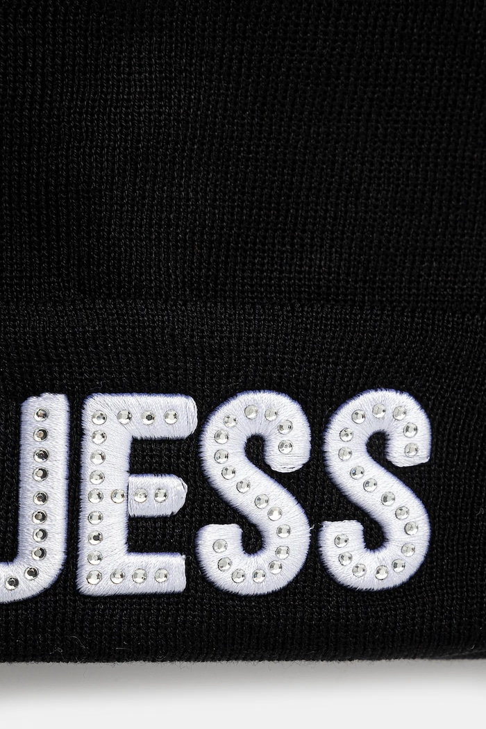 Djevojčice Guess Jeans - Dječja kapa J0BZ12.Z2Q00 crna
