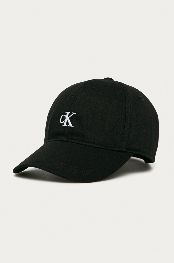 Calvin Klein Jeans berretto cotone nero IU0IU00150