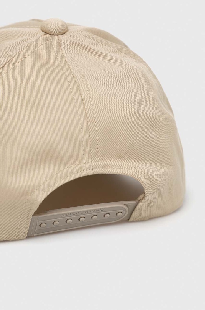 Doplňky Bavlněná baseballová čepice Armani Exchange 954047.CC811.NOS béžová