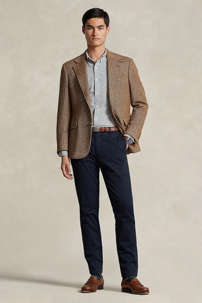 Bavlněná košile Polo Ralph Lauren šedá 710792161005