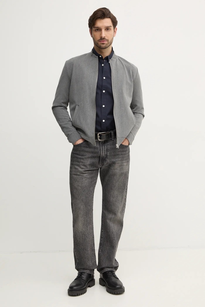 Îmbrăcăminte Lacoste Camasa din bumbac CH2933 bleumarin