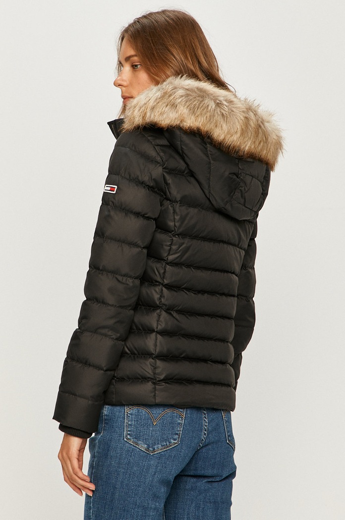 Odzież Tommy Jeans kurtka puchowa DW0DW08588 czarny